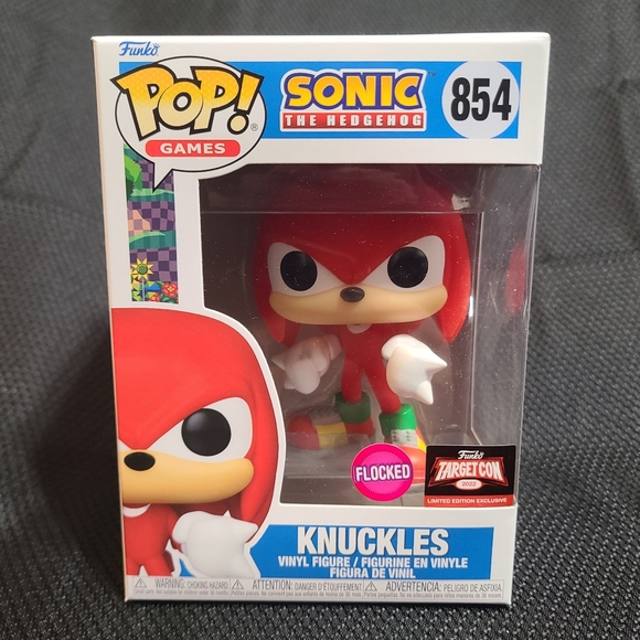 Funko Toys Funko Pop Knuckles Flocked 854 Target Con 222 Limited